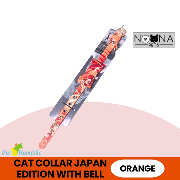 NOONA Pets Kalung Kucing Cat Collar Japan Edition With Bell