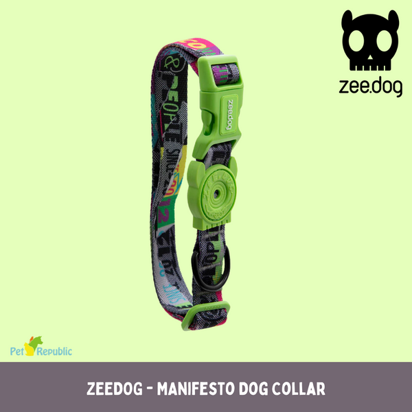 ZEEDOG Kalung Anjing Manifesto Collar