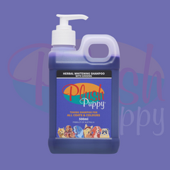 PLUSHPUPPY Shampoo Anjing Herbal Whitening with Ginseng 500ml