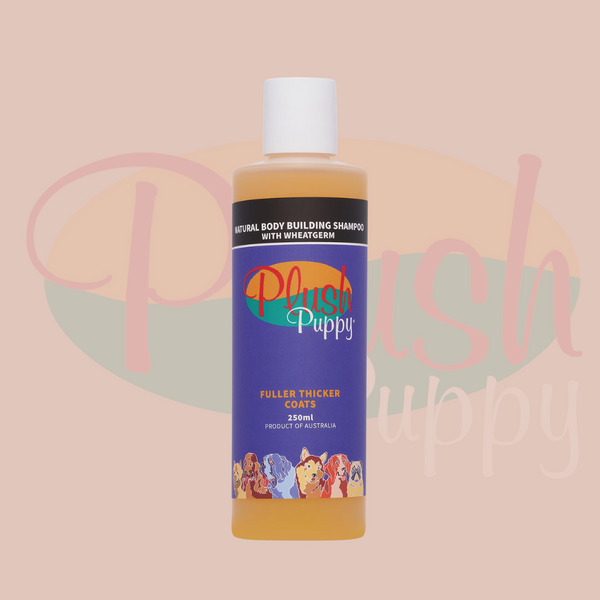 PLUSHPUPPY Shampoo Anjing Natural Bodybuilding with Wheatgerm 250ml