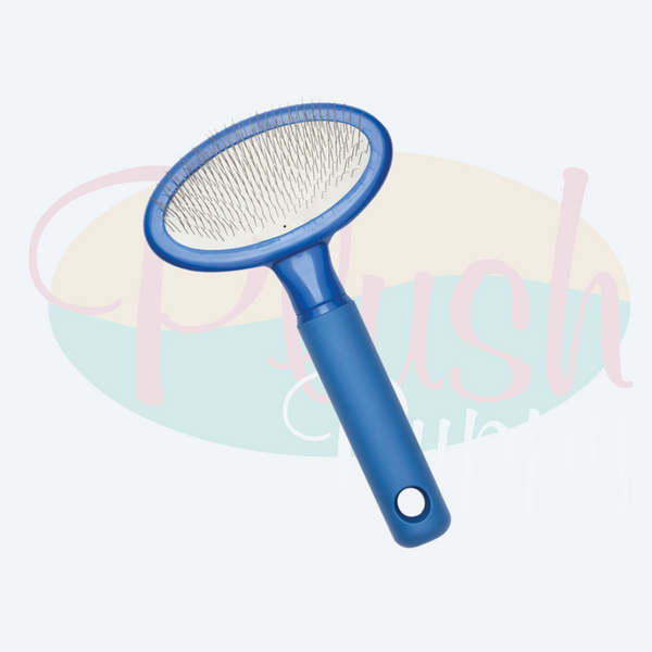 PLUSHPUPPY Sisir Anjing Kucing Mini Slicker Soft Brush