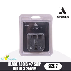 ANDIS Blade Size 7 Ultra Edge Skip Tooth 3.2mm Grooming Tools Andis 