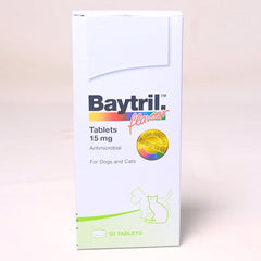 BAYER Obat Antibiotik Baytril Flavour Tablet 1pcs Pet Medicated Care Elanco 