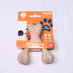 BETTERBONE Mainan Anjing Hard Mini Beef Dog Toy BetterBone 