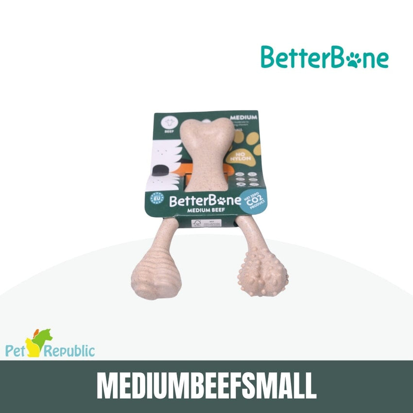 BETTERBONE Mainan Anjing Medium Small Beef Dog Toy BetterBone 