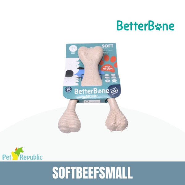 BETTERBONE Mainan Anjing Soft Small Beef Dog Toy BetterBone 