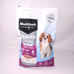 BLACKHAWK Makanan Anakan Anjing Puppy Food Small breed Lamb And Rice 10kg Dog Dry Food Blackhawk 