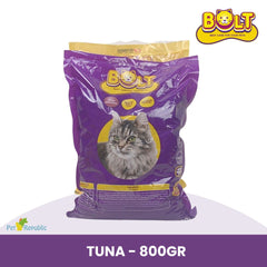 BOLT Makanan Kucing Tuna Cat Food Fish Kibble 800g Hobi & Koleksi > Perawatan Hewan > Makanan & Vitamin Hewan Tidak ada merek 