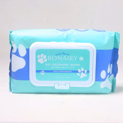 BONAIRY Pet Grooming Wipes For All Pets Mild Fragrance 80 Sheets Grooming Pet Care Bonairy 