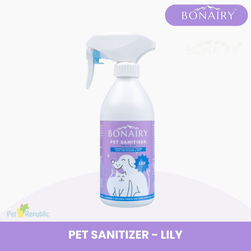 BONAIRY Pet Sanitizer For All Pet Lily 400ml Grooming Pet Care Bonairy 