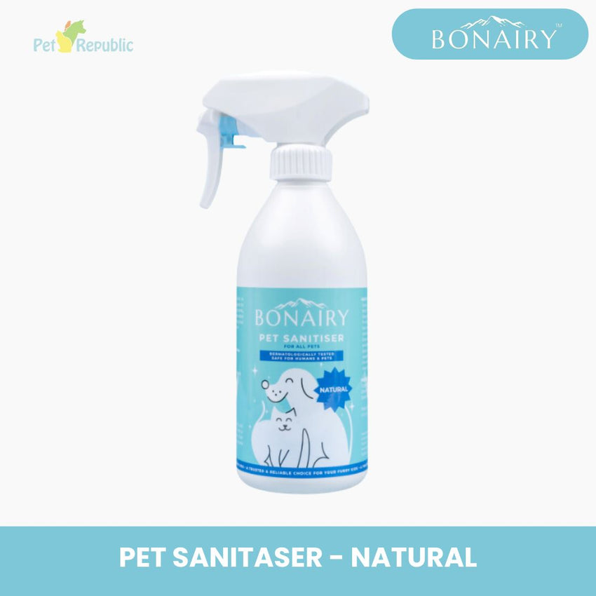 BONAIRY Pet Sanitizer For All Pet Natural 400ml Grooming Pet Care Bonairy 