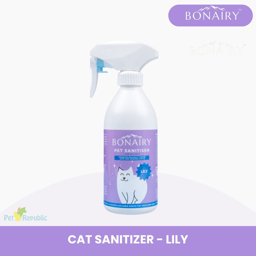 BONAIRY Pet Sanitizer For Cat Lily 400ml Grooming Pet Care Bonairy 