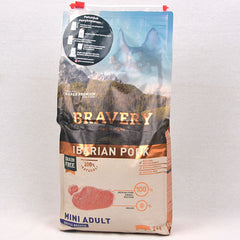 BRAVERY Makanan Anjing Mini Dog IBERIAN PORK 2kg Dog Dry Food Bravery 