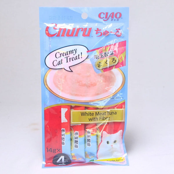 CIAO SC101 Cat Liquid Snack Tuna with Fiber 4pcs Cat Snack CIAO 