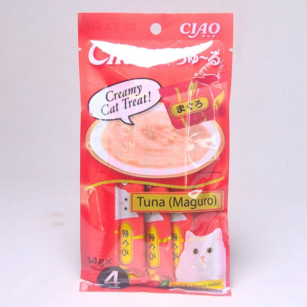 CIAO SC71 Cat Liquid Snack Tuna (Maguro) 4pcs Cat Snack Ciao 