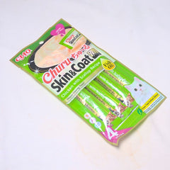 CIAO USA674 Snack Kucing Skin Coat Chicken Scallop 4pcs Cat Snack Ciao 