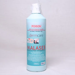 DERMACARE Shampoo Jamur Anjing Kucing Malaseb Medicated Shampoo 500ml Grooming Shampoo and Conditioner Dermcare 