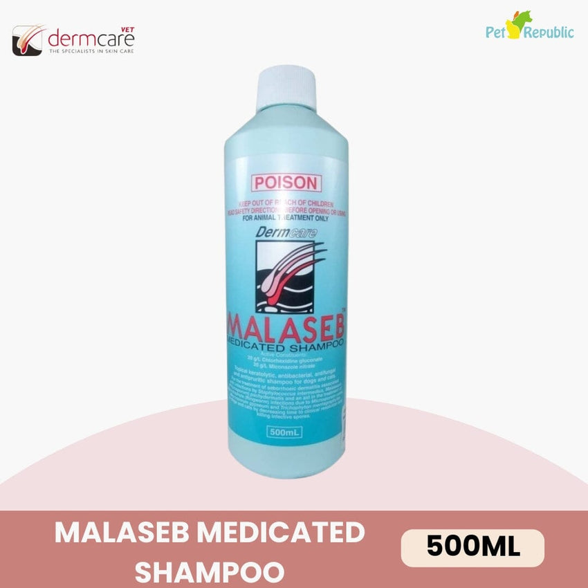 DERMACARE Shampoo Jamur Anjing Kucing Malaseb Medicated Shampoo 500ml Hobi & Koleksi > Perawatan Hewan > Grooming Hewan Pet Republic Indonesia 