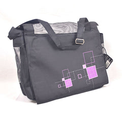 DOGIT D5801 Pet Bag Style Nylon Messenger Bag Argyle Black no type Dogit 