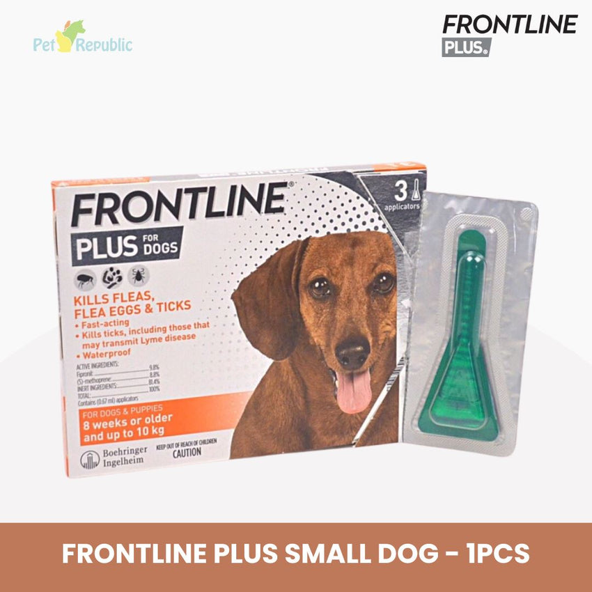 FRONTLINE Plus Obat Kutu Anjing for Small Dog 0 10kg 1pcs Pet Republic Indonesia