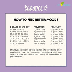 GOODGUT Vitamian Anjing Kucing Emosional Better Mood 50gr Pet Vitamin and Supplement Good Gut 