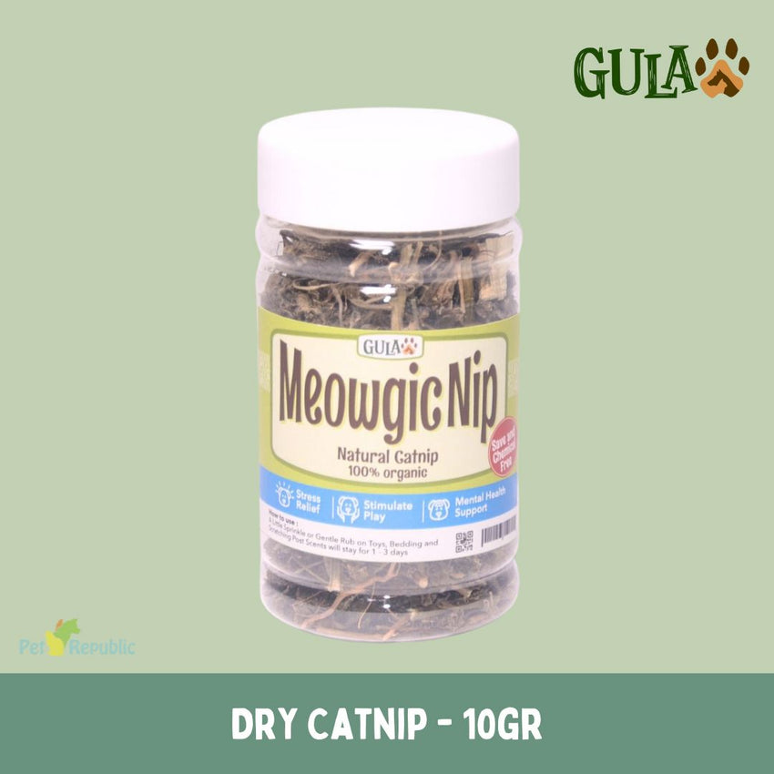 GULAPAWS Mainan Kucing Meowgicnip Dry Catnip 10g Cat Toy Gulapaws 