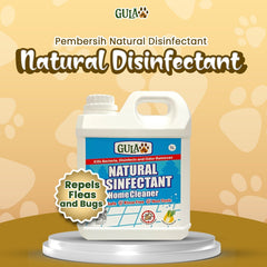 GULAPAWS Pembersih Natural Disinfectant Home Cleaner 1L Dog Sanitation Pet Republic Indonesia 