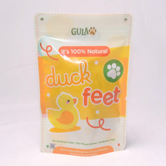 GULAPAWS Snack Anjing Dehydrated Duck Feet 7pcs Dog Snack Gulapaws 