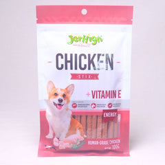 JERHIGH Snack Anjing Chicken Stix 100g Dog Toys Jerhigh 