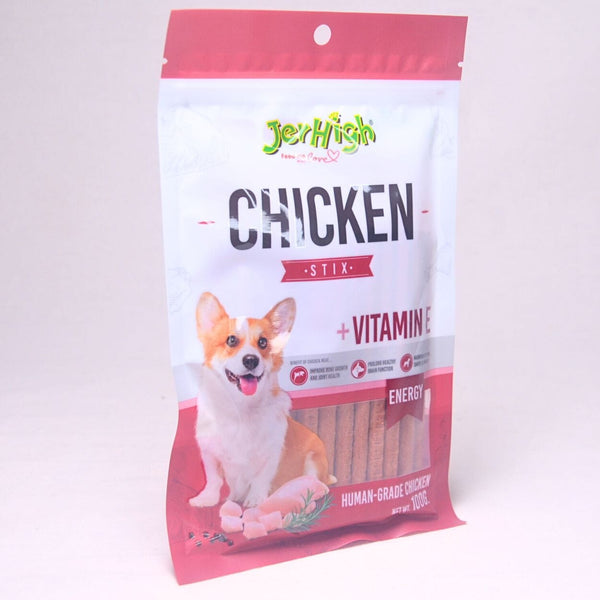 JERHIGH Snack Anjing Chicken Stix 100g Dog Toys Jerhigh 