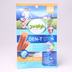 JERHIGH Snack Anjing Den-T Stick Milk 60g Dog Snack Jerhigh 