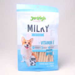 JERHIGH Snack Anjing Milky Stick 100g Dog Snack Jerhigh 