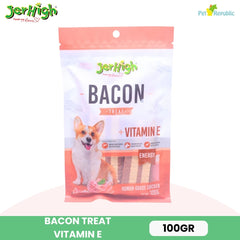 JERHIGH Snack Anjing Treat Bacon 100g Dog Snack Jerhigh 