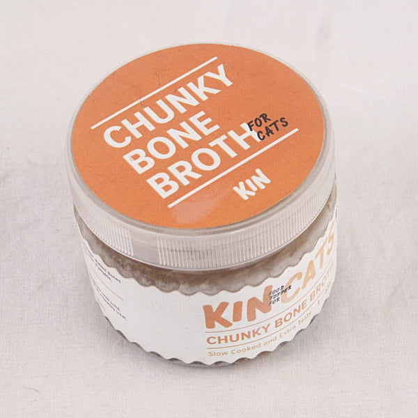 KIN Makanan Kucing Topper Chunky Bone Broth For Cats 335ml Hobi & Koleksi > Perawatan Hewan > Makanan & Vitamin Hewan Tidak ada merek 