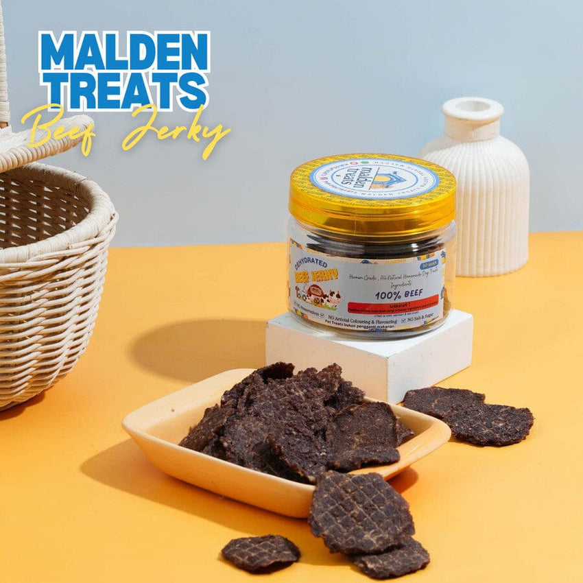 MALDENTREATS Snack Anjing Beef Jerky 50gr no type Maldentreats 