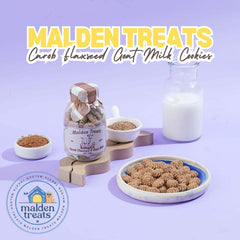 MALDENTREATS Snack Anjing Carrot Flaxseed Goat Milk Cookies no type Maldentreats 