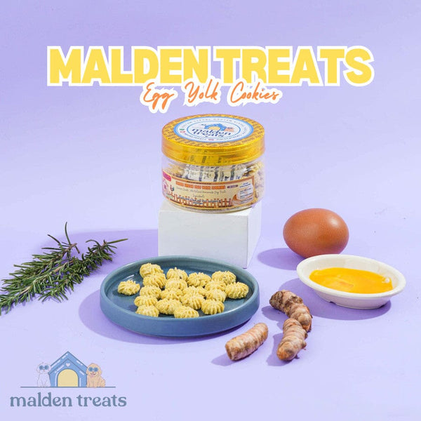 MALDENTREATS Snack Anjing Egg Yolk Cookies no type Maldentreats 