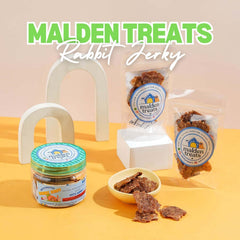 MALDENTREATS Snack Anjing Rabbit Jerky 25gr no type Maldentreats 