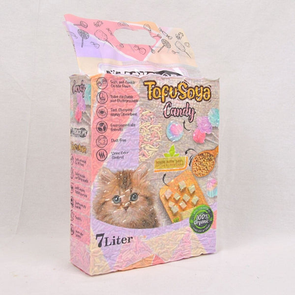 MARKOTOPS Pasir Kucing Tofu Soya Cat Litter CANDY 7L Cat Sanitation Markotops 