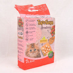 MARKOTOPS Pasir Kucing TOFU Soya Cat Litter Cappucino 7L Cat Sanitation Markotops 