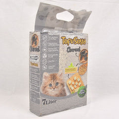 MARKOTOPS Pasir Kucing Tofu Soya Cat Litter CHARCOAL 7L cat Sanitation Markotops 