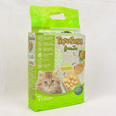 MARKOTOPS Pasir Kucing Tofu Soya Cat Litter GREENTEA 7L Cat Sanitation Markotops 