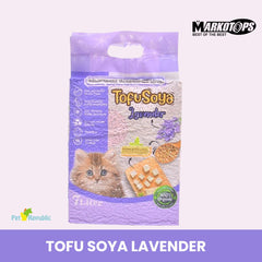 MARKOTOPS Pasir Kucing Tofu Soya Cat Litter LAVENDER 7L Cat Sanitation Markotops 