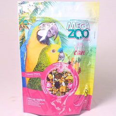 MEGAZOO Makanan Burung Big Parrot Tropical Vita care Mix 700g Bird Food Megazoo 