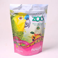 MEGAZOO Makanan Burung Large Parrot Food With Vegetables 600g Bird Food Megazoo 