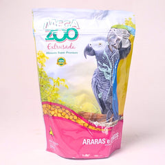 MEGAZOO Makanan Burung Macaws African Grey Food Maintenance 600g Bird Food Megazoo 