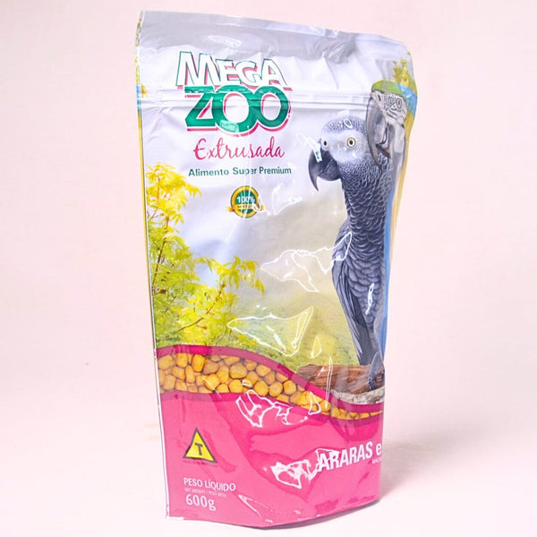 MEGAZOO Makanan Burung Macaws African Grey Food Maintenance 600g Bird Food Megazoo 