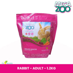 MEGAZOO Makanan Kelinci Rabbit Food 1,2kg Small Animal Food Megazoo 