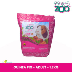 MEGAZOO Makanan Marmut Guinea Pigs food 1.2 kg Small Animal Food Megazoo 