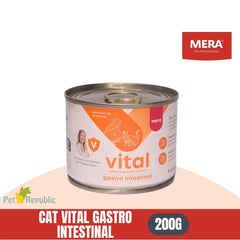 MERA Vital Makanan Basah Kucing Cat Wetfood Gatro Intestinal 200g Cat Food Wet Mera 